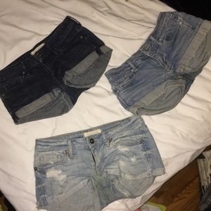 Bullhead Jean shorts bundle!! 3 for 1!!